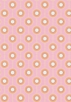 Scaly Pattern pink/orange - tapet - 8.50x0.53m - fra Tapetcompagniet