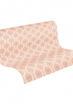 Scaly Pattern lilla/creme/orange - tapet - 8.50x0.53m - fra Tapetcompagniet