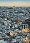 Paris Aerial View - fototapet - 254x183 cm - fra W+G 