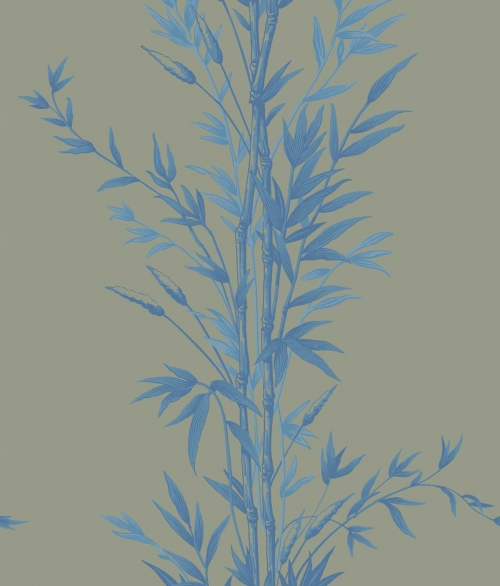 Archive Anthology grå/blå siv blomst - tapet - 10x0,52 m - fra Cole & Son 