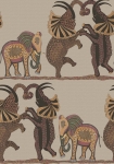 Ardmore Safari Dance brun - tapet - 10x0,52 m - fra Cole & Son 