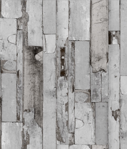 Mørk Planke - selvklæbende folie - 45x200 cm - fra Tapetcompagniet 