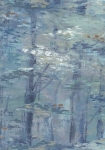 Glade Lagoon blå - tapet - 10x0,52 m - fra 1838
