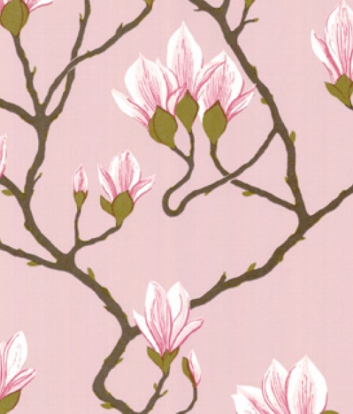 Magnolia rosa - tapet - 10x0,52 m - fra Cole & Son