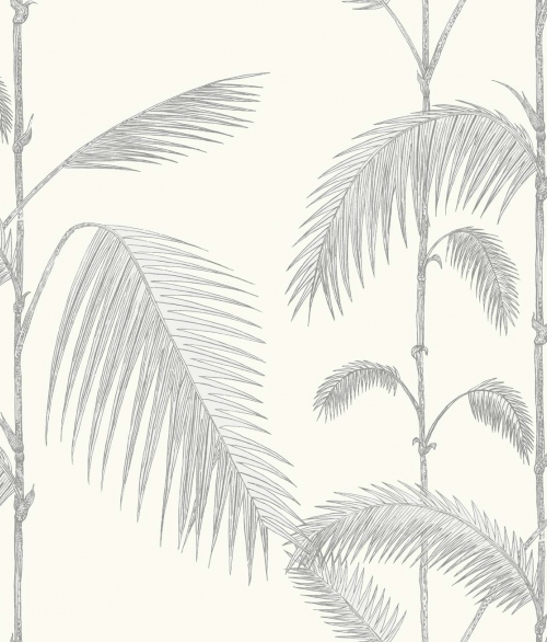 Palm Leaves white - tapet - 10,05x0,52 m - fra Cole & Son 