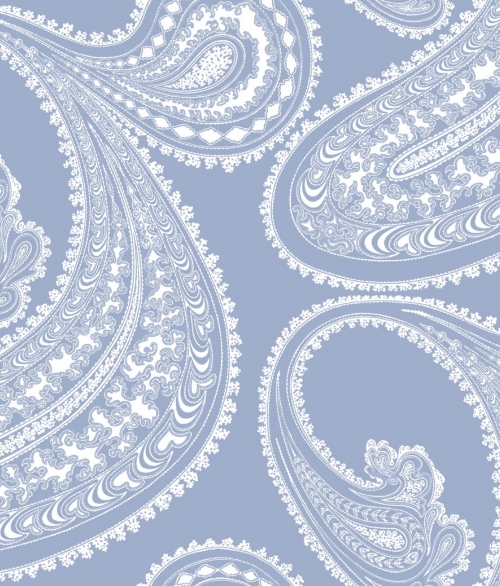Contemporary Restyled dyb blå mønster - tapet - 10x0,53 m - fra Cole & Son 