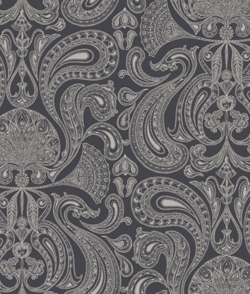 Contemporary Restyled sort mønster - tapet - 10x0,53 m - fra Cole & Son 