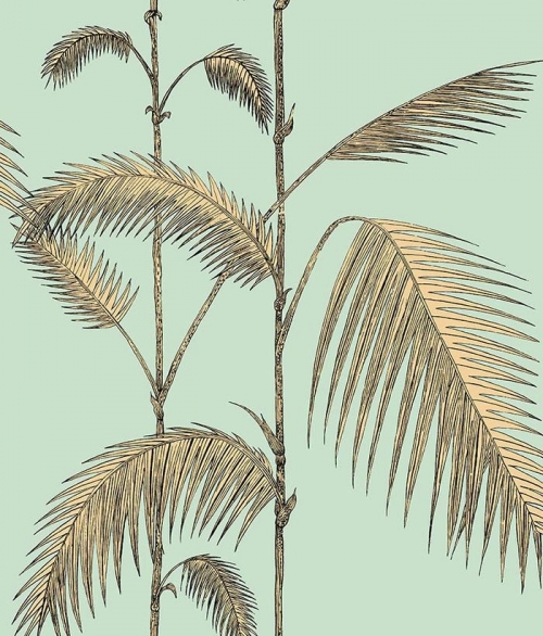 Palm Leaves light green - tapet - 10,05x0,52 m - fra Cole&Son 