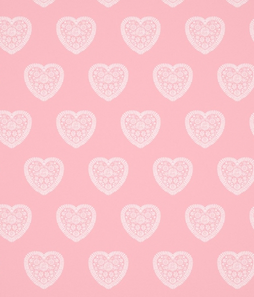 Sweet Hearts soft pink - tapet - 10.05x0.52m - fra Harlequin