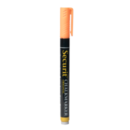 Chalkmarker - Kalk Tusch 1-2 mm - Orange - Fra Securit