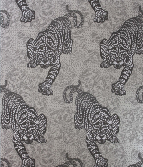 Eden tiger grå - tapet - 10x0,52 m - fra Matthew Williamson 