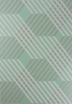 Fantasque mønstret grøn - tapet - 10x0,52 m - fra Osborne & Little