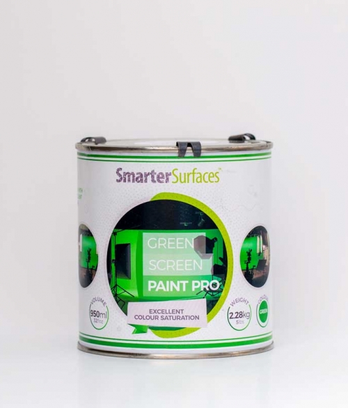 Smart Green Screen Maling - 6 kvm - Fra Smarter Surfaces