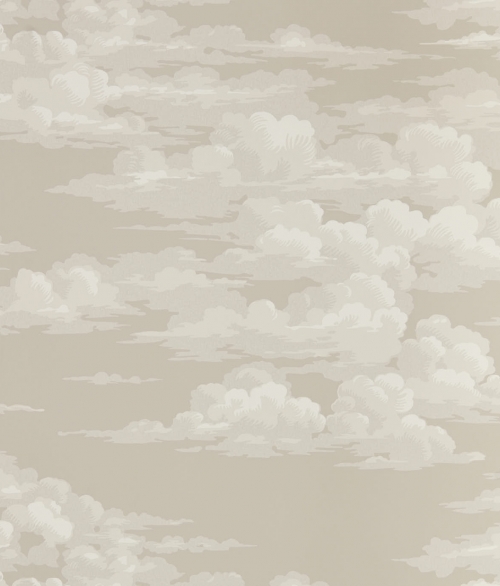 Silvi Clouds white - tapet - 10x0,686 m - fra Sanderson 