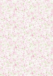 Mini Mod Floral lilla/rosa - tapet - 10.00x0.53m - fra GALERIE