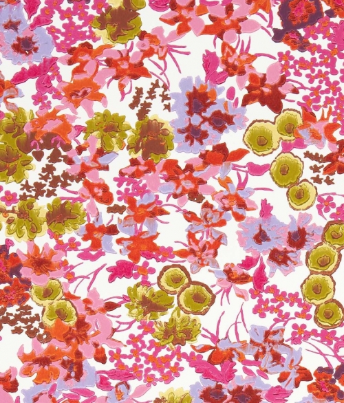 Wildflower Meadow carnelian/spinel/pearl - tapet - 10.05x0.52m - fra Harlequin