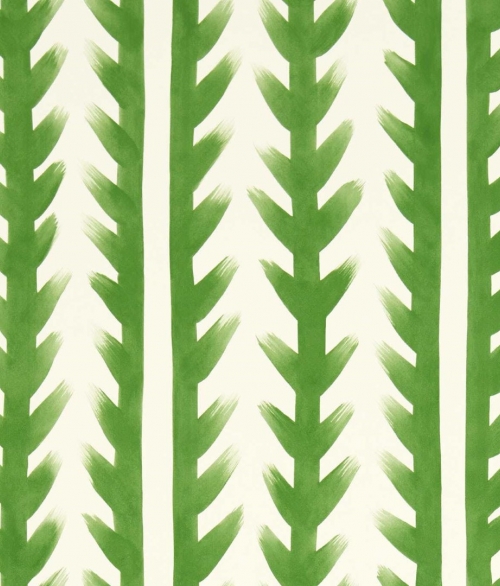 Sticky Grass emerald - tapet - 10.05x0.52m - fra Harlequin