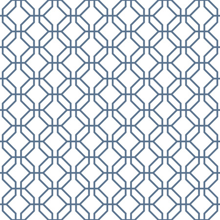 Trellis Negative blå - tapet - 10x0,53 m - fra GALERIE