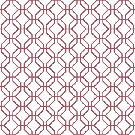Trellis Negative rød - tapet - 10x0,53 m - fra GALERIE