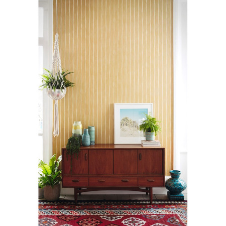 OUTLET: Marquee Stripes vandet gul fra Cole & Son